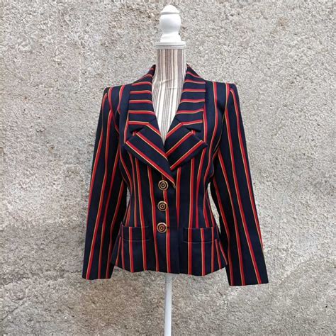 giacca ysl vintage|Yves Saint Laurent Giacche vintage .